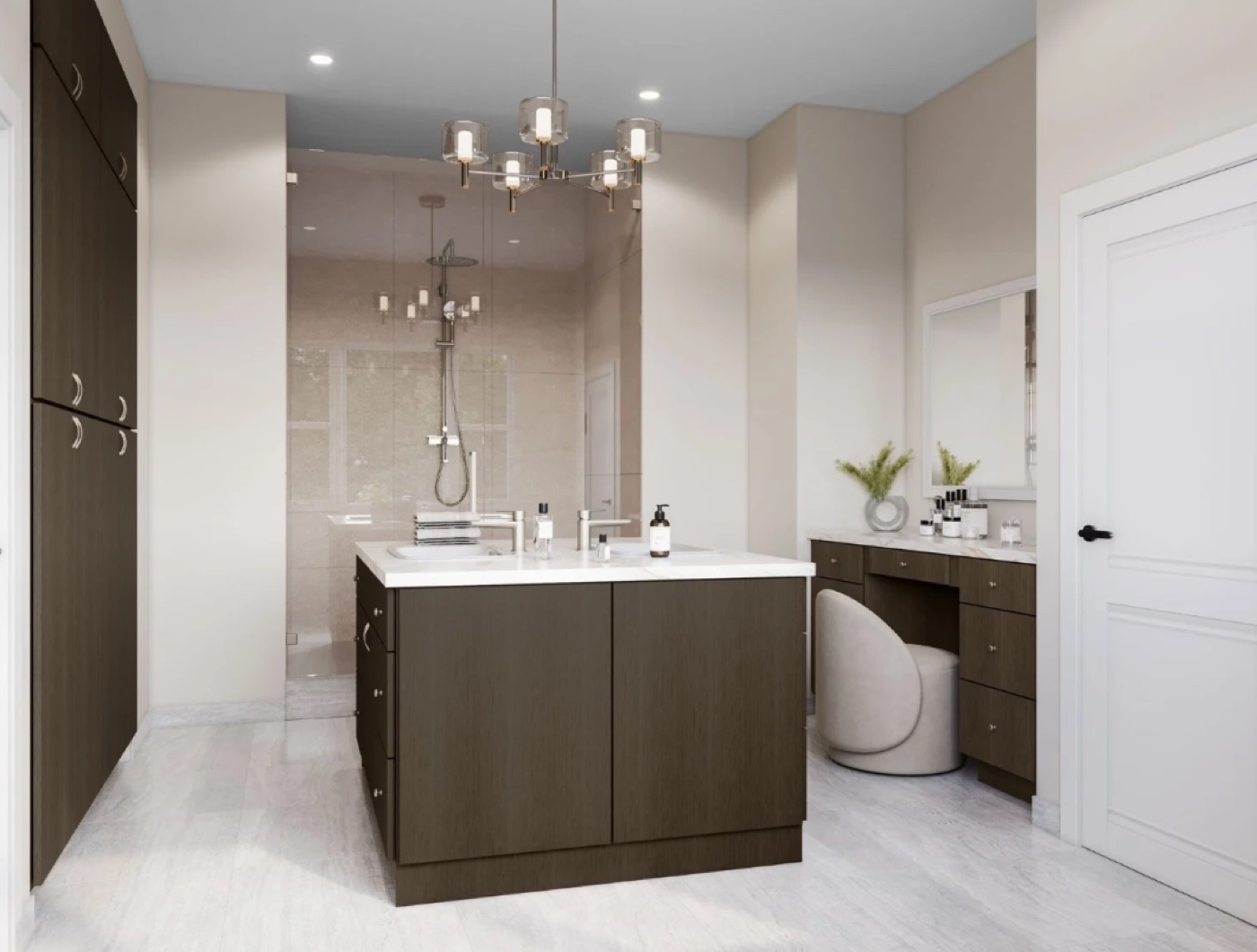 Custom bathroom design by Create More Space