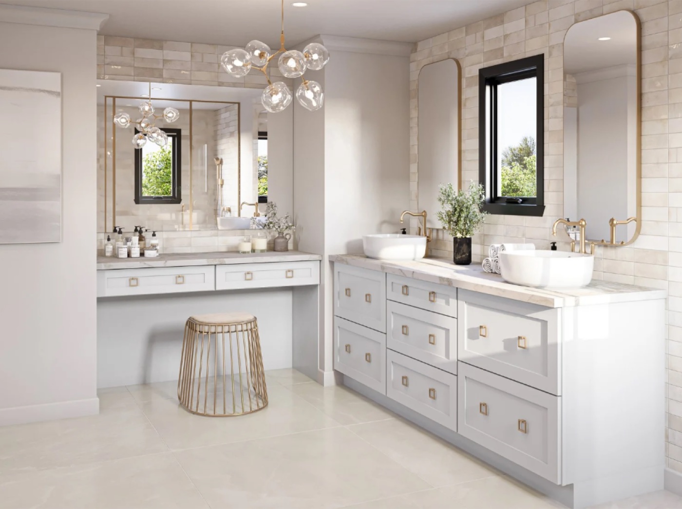 Custom bathroom design by Create More Space
