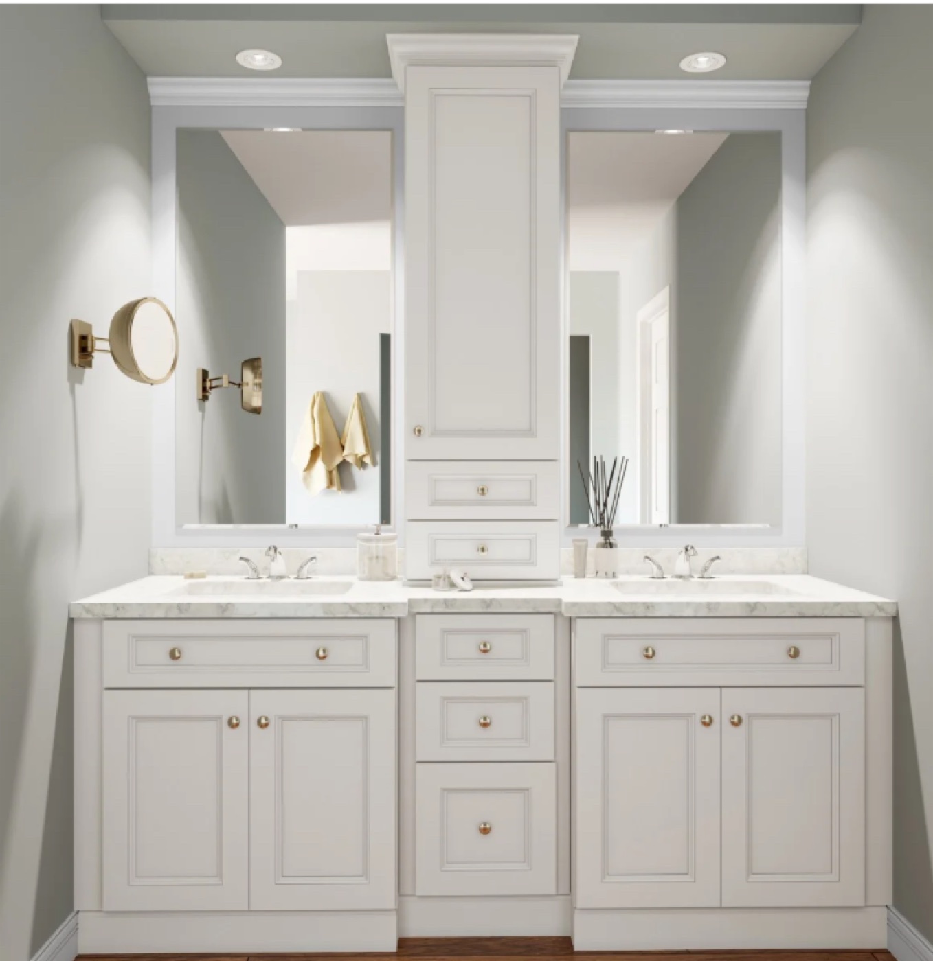 Custom bathroom design by Create More Space