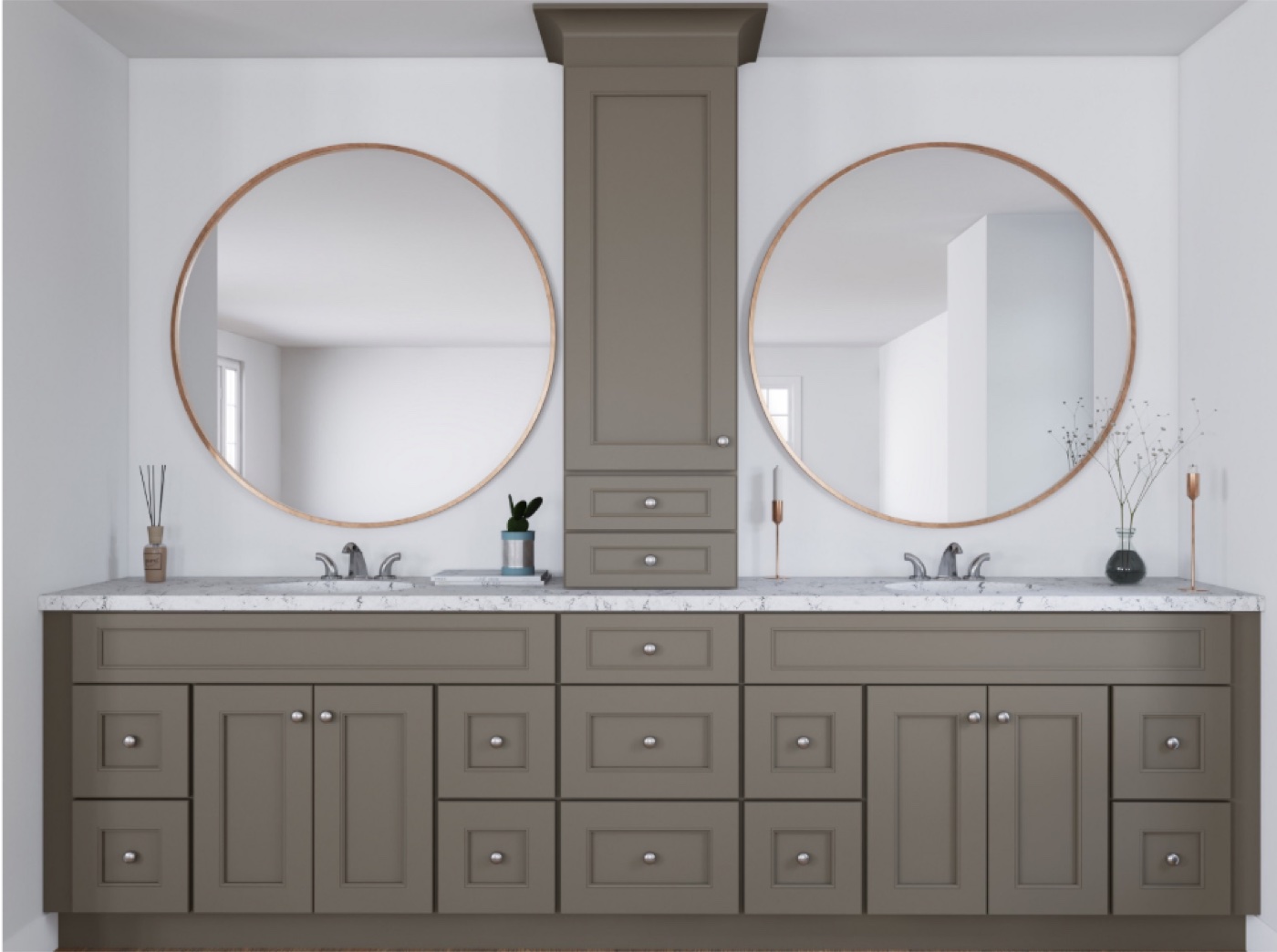 Custom bathroom design by Create More Space
