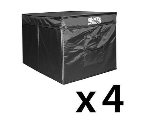 Covered Storage Boxes — garage accessory