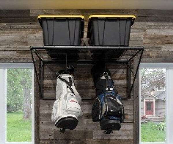 Golf Bag Storage — garage accessory