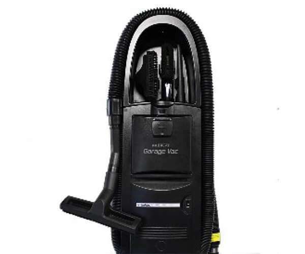 Garage Vacuum Mount — garage accessory